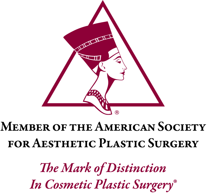 A logo for the american society for aesthetic plastic surgery