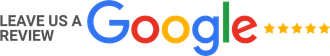 A google logo that says `` leave us a google review ''