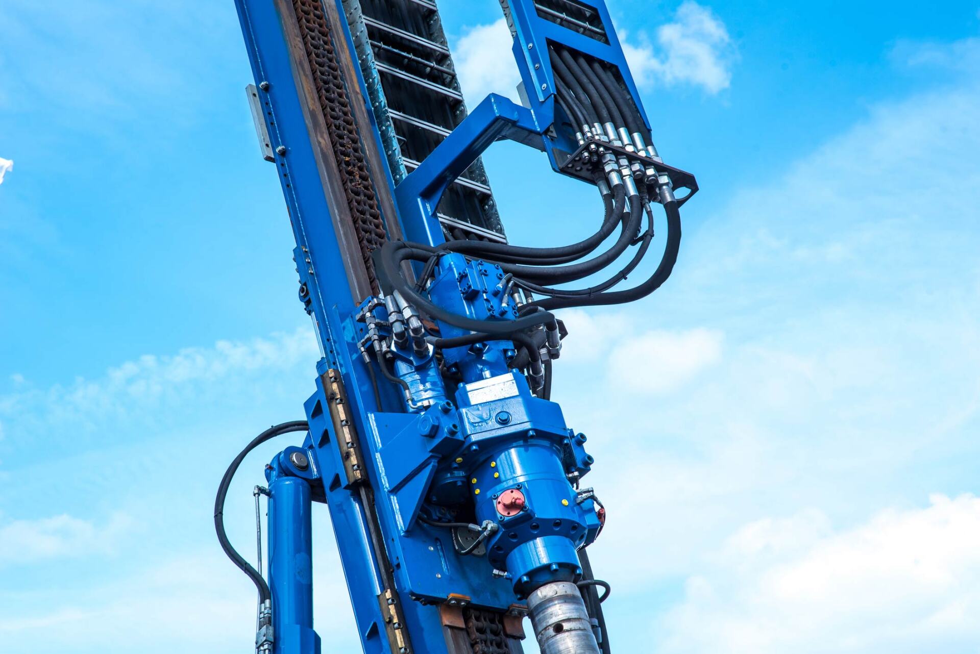 Big drilling machine | Port Stephens, NSW | Shire Hoses