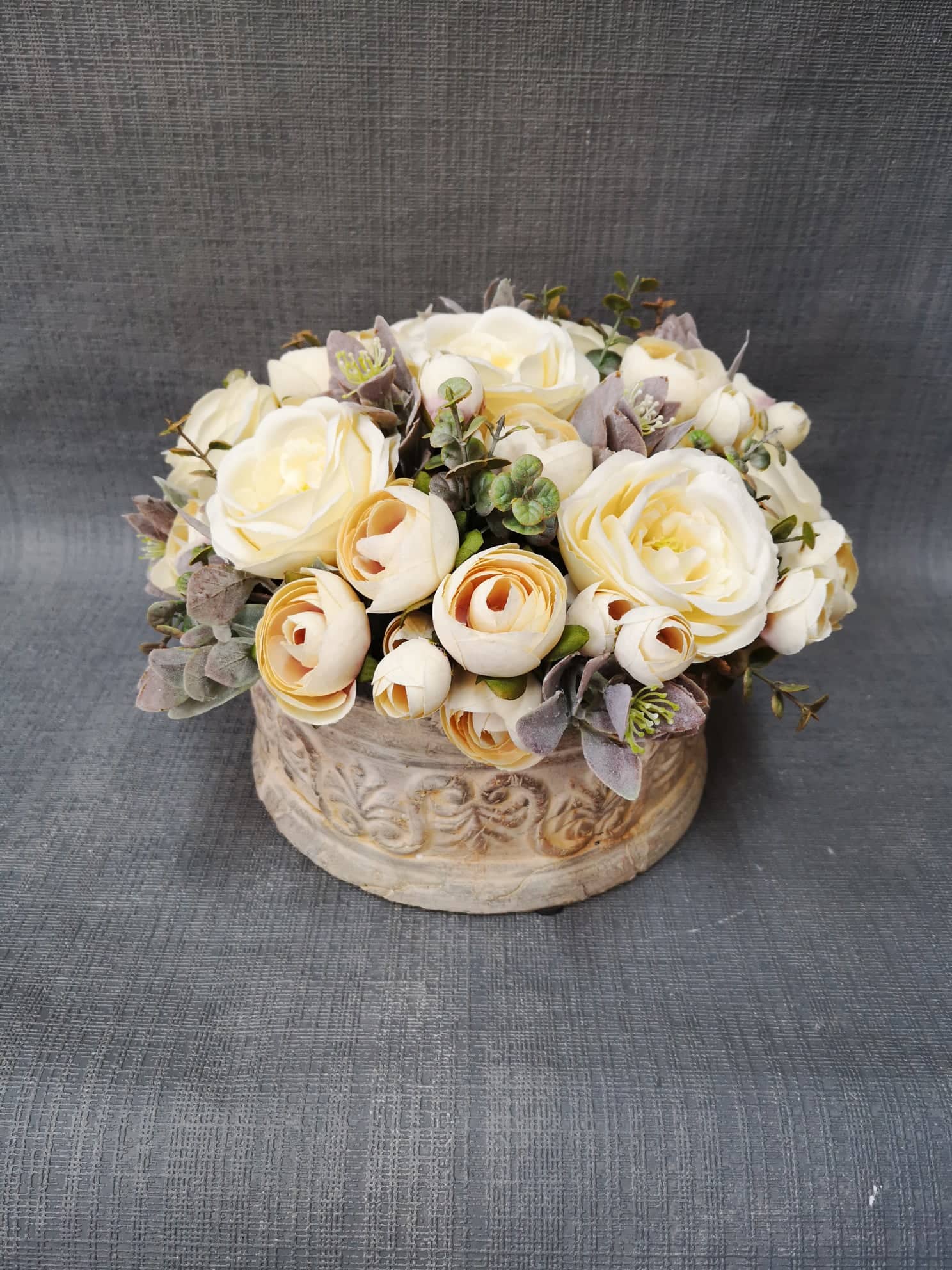 Dirbtinės gėlės, kompozicijos