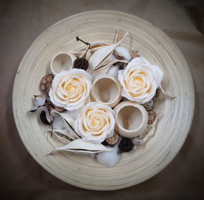 stabilizuotos gėlės