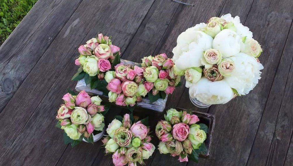 Pamergių puokštės