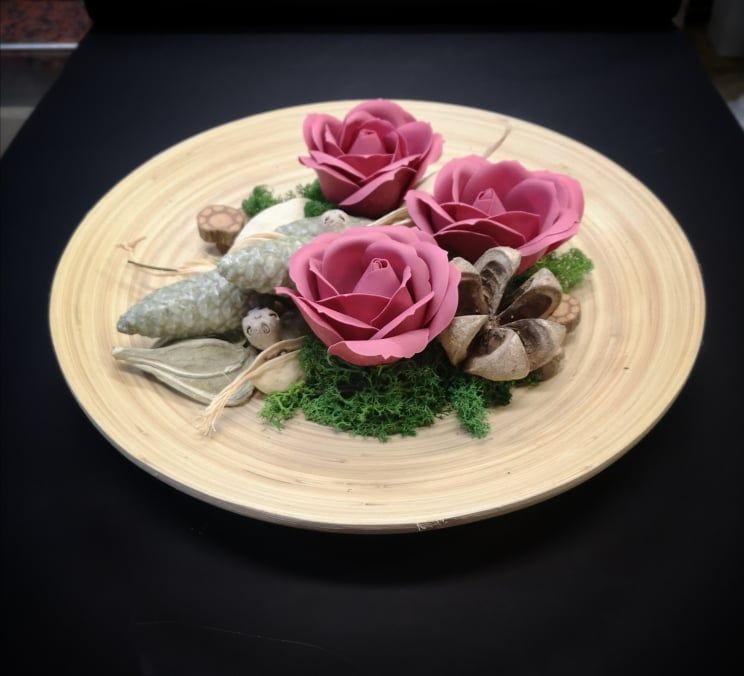 stabilizuotos gėlės