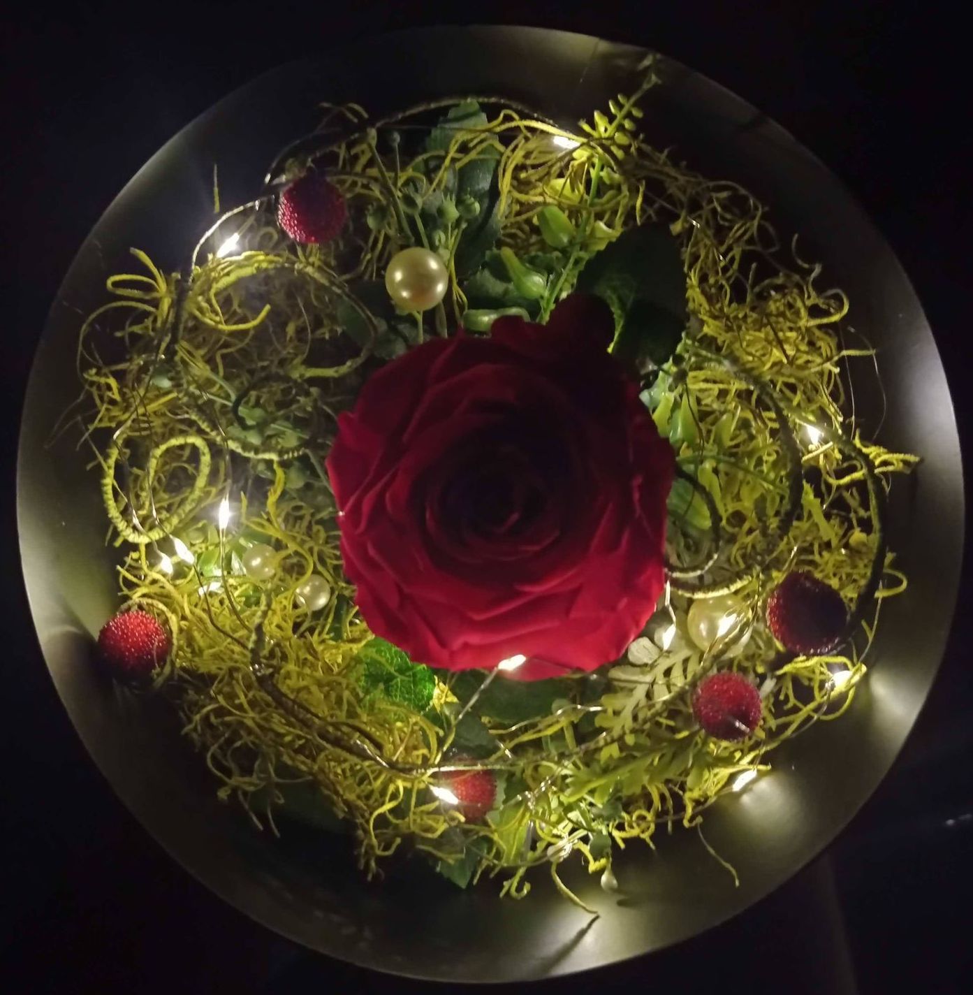 stabilizuotos gėlės