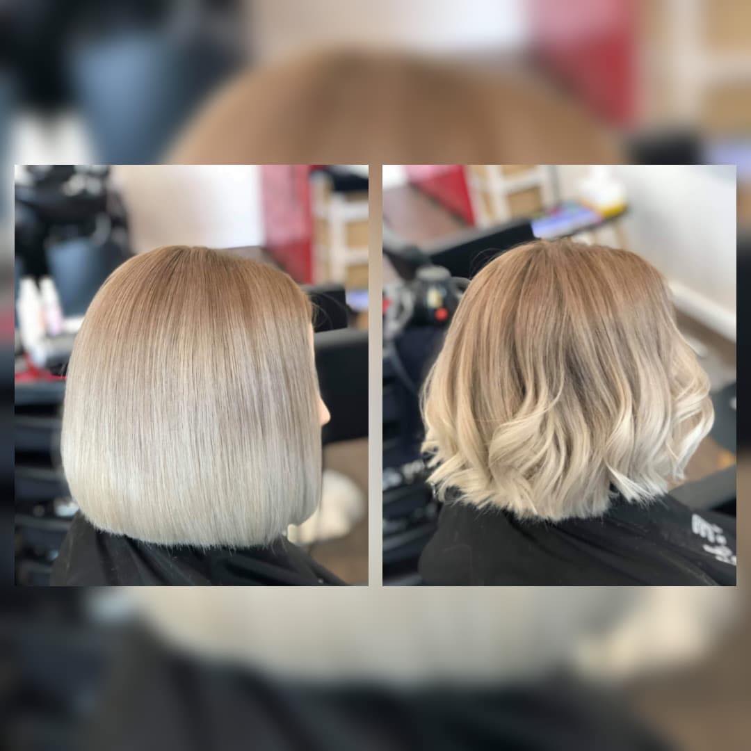 Before and After Hair Styling - Hair Salon in Worrigee, NSW