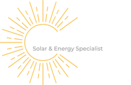 Logo with a sunburst design surrounding the text