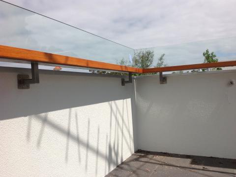 Rooftop with Glass Panels — Hampton, VIC — Bayside Balustrades