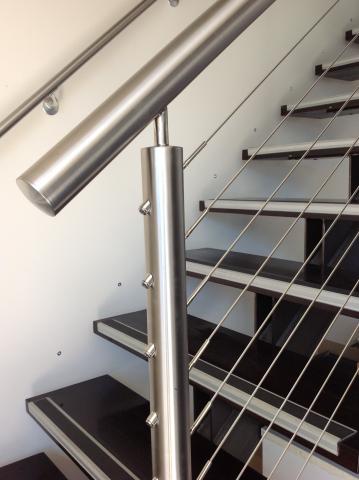 Stainless Steel Round Tube Wire System — Hampton, VIC — Bayside Balustrades