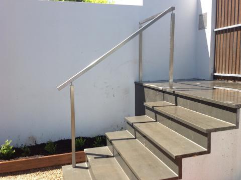 Stainless Steel Handrails Rectangular Tube — Hampton, VIC — Bayside Balustrades