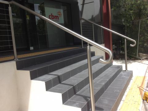 Stainless Steel Handrails Outdoor — Hampton, VIC — Bayside Balustrades