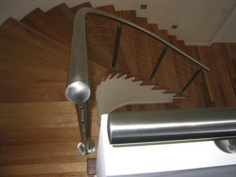 Stainless Steel Balustrade Round Tube — Hampton, VIC — Bayside Balustrades