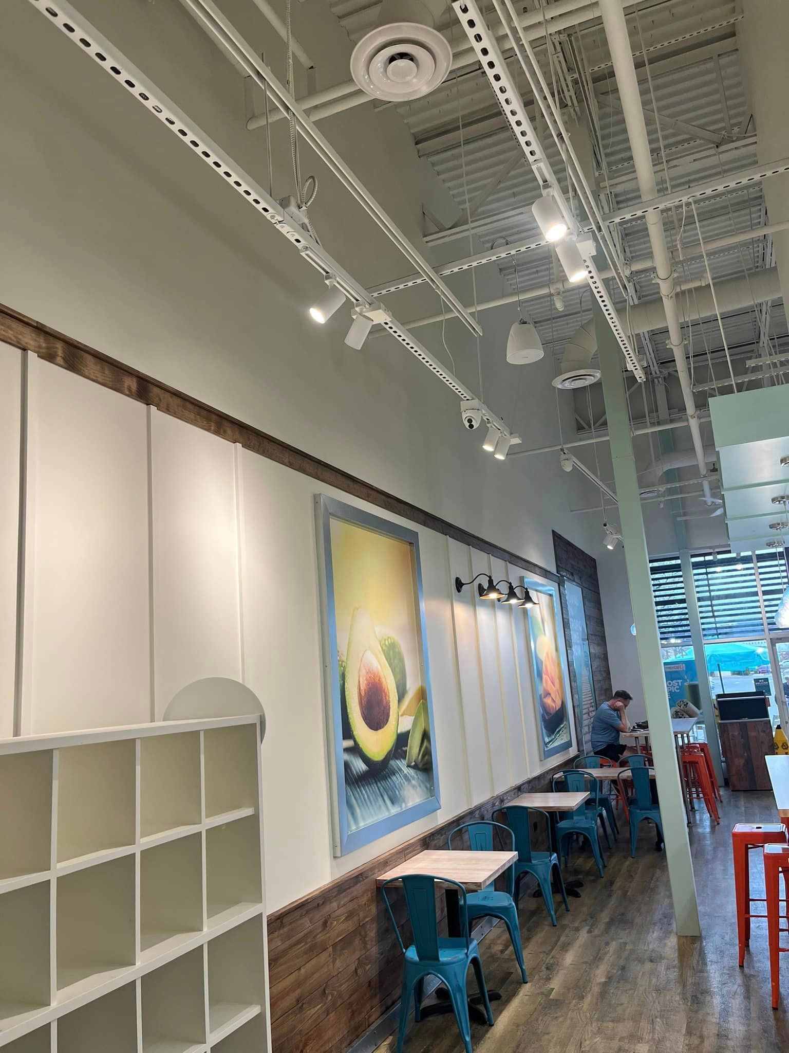 A Restaurant With Tables And Chairs — Louisville, KY — Copper Line Electric