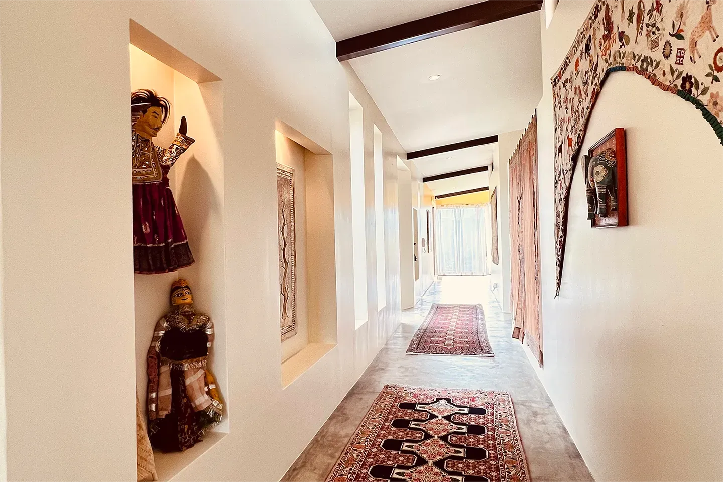 photo Villa Areopagus bedroom wing hall