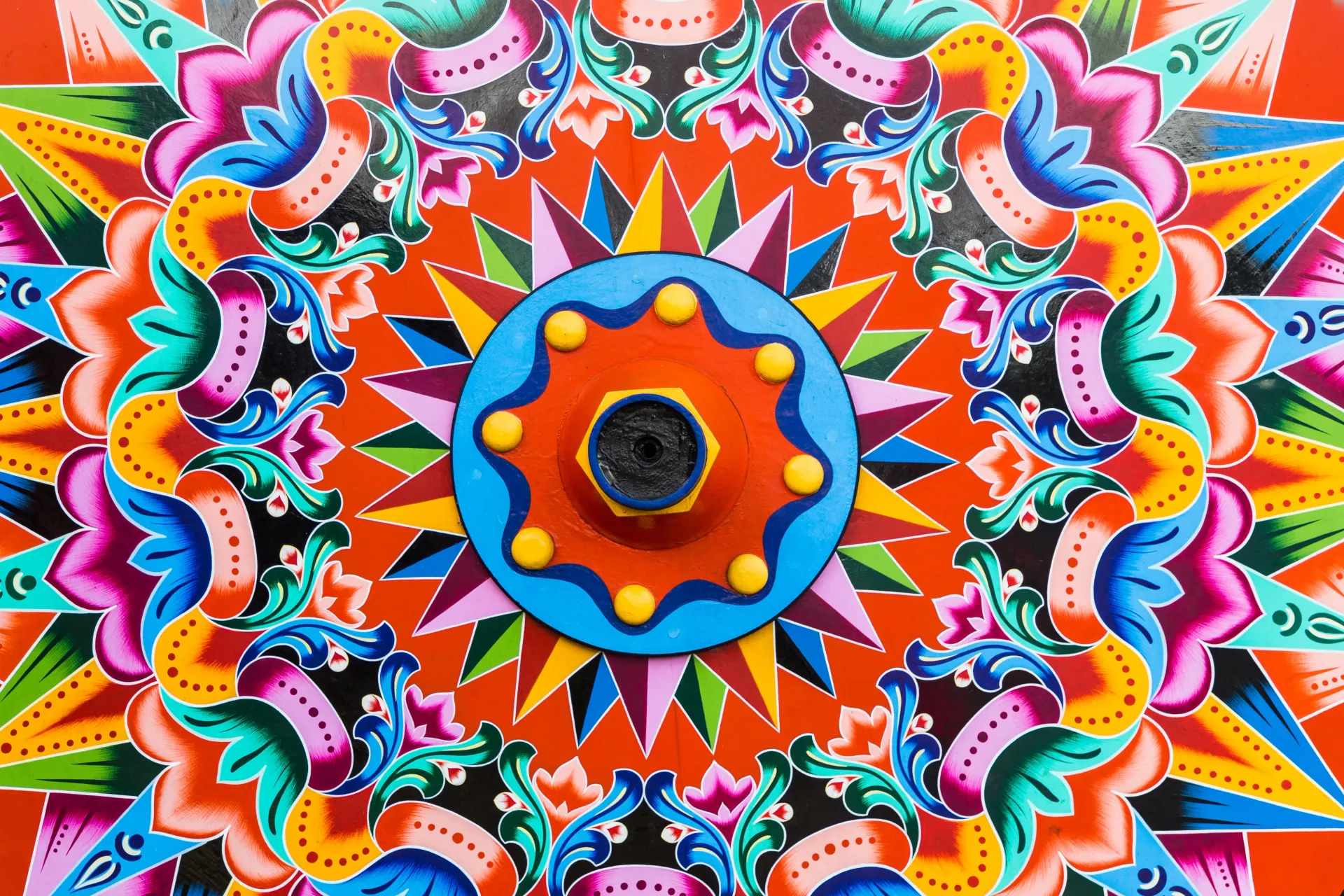 photo traditional ox cart Costa Rica