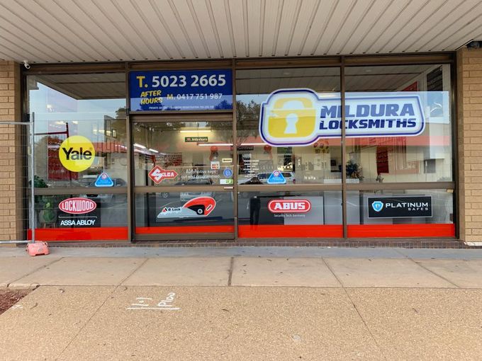 Front of the Store and a Glass Wall of the Store | Mildura, Vic | Mildura Locksmiths