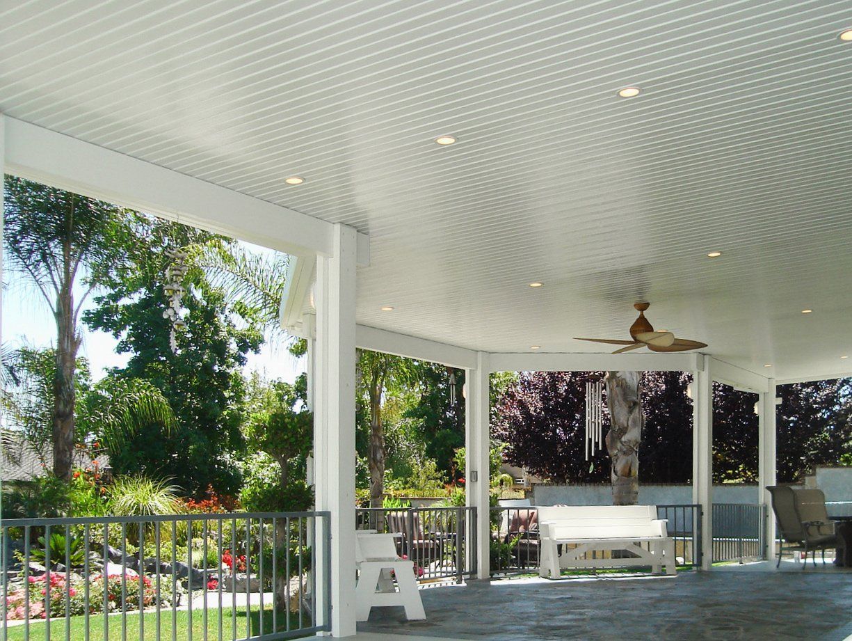front view of the garden from house entrance