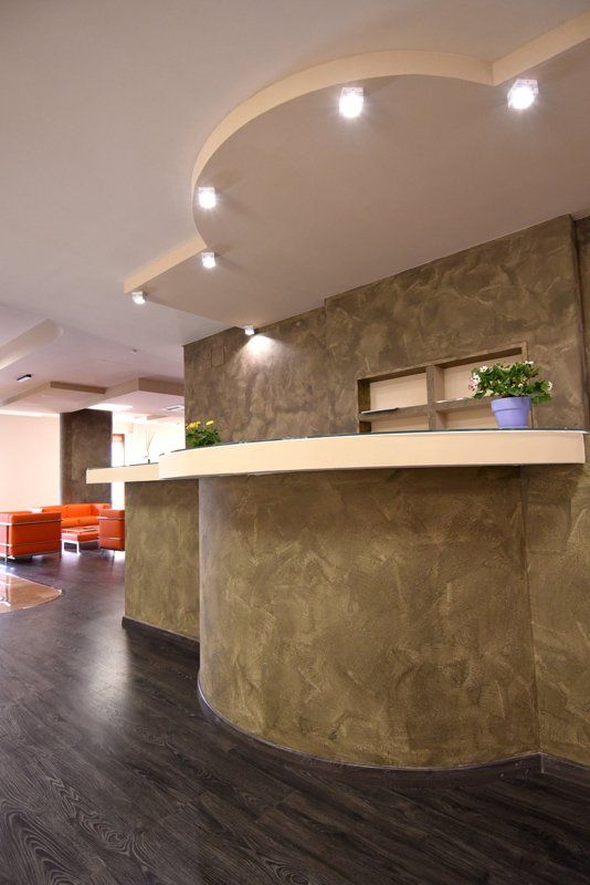 reception di casa di riposo