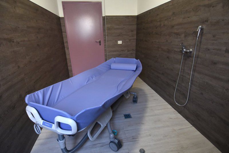 lettino per le emergenze