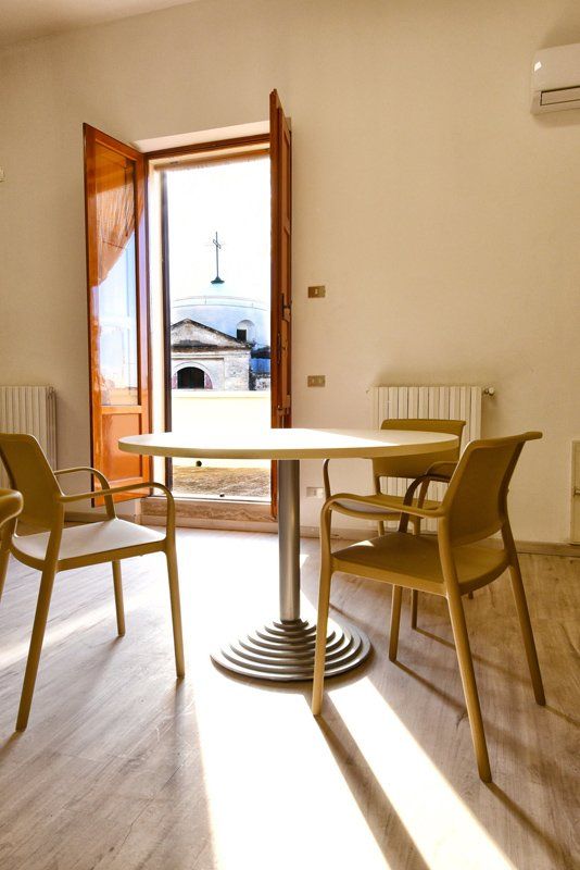 sala pranzo di casa di riposo