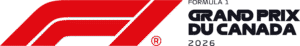 Logo du Grand Prix de Formule 1 du Canada 2026, rouge et noir.