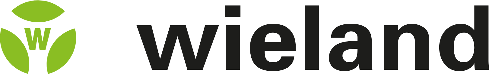 The word wieland is written in black on a white background.