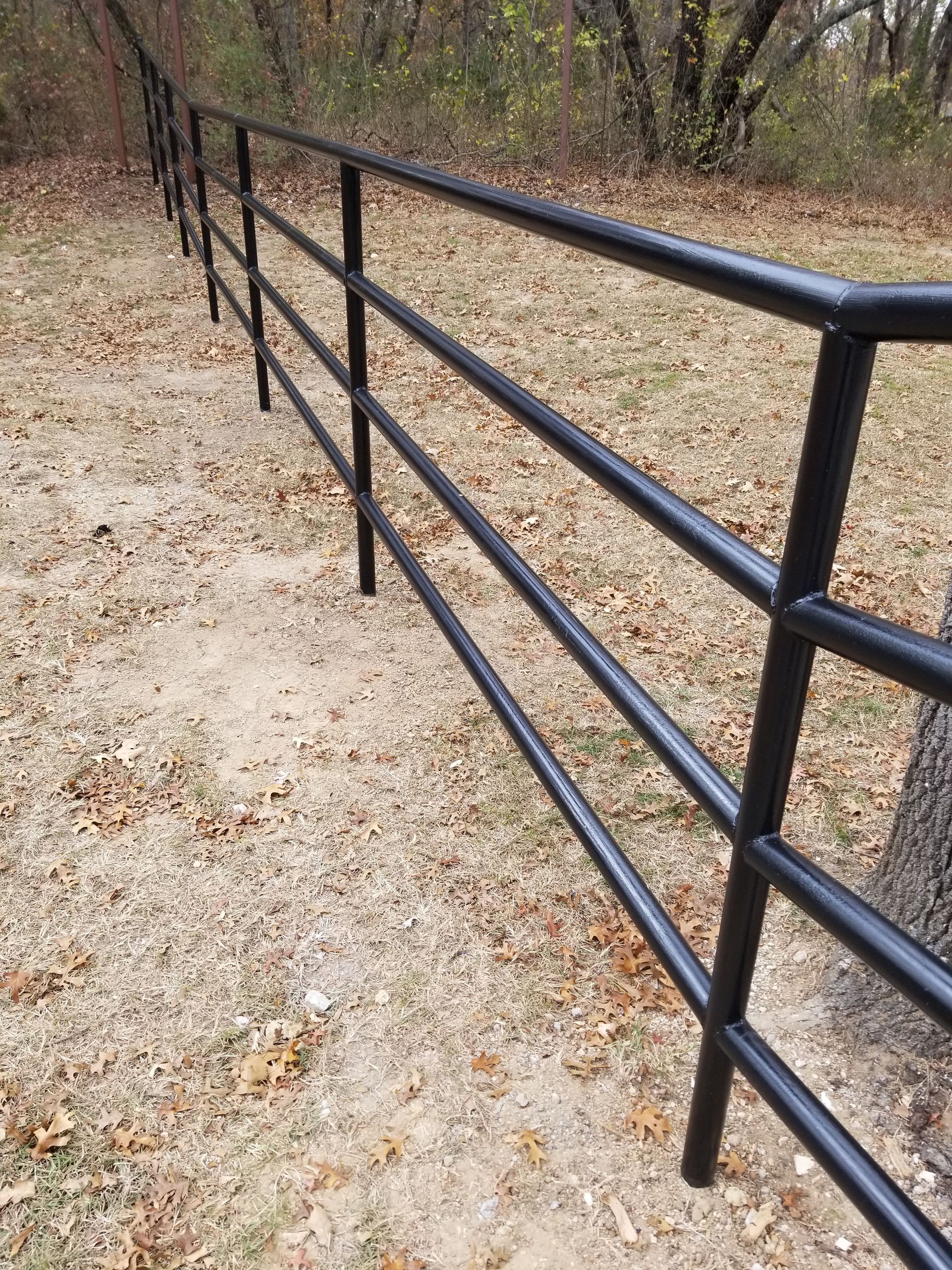Pipe fence