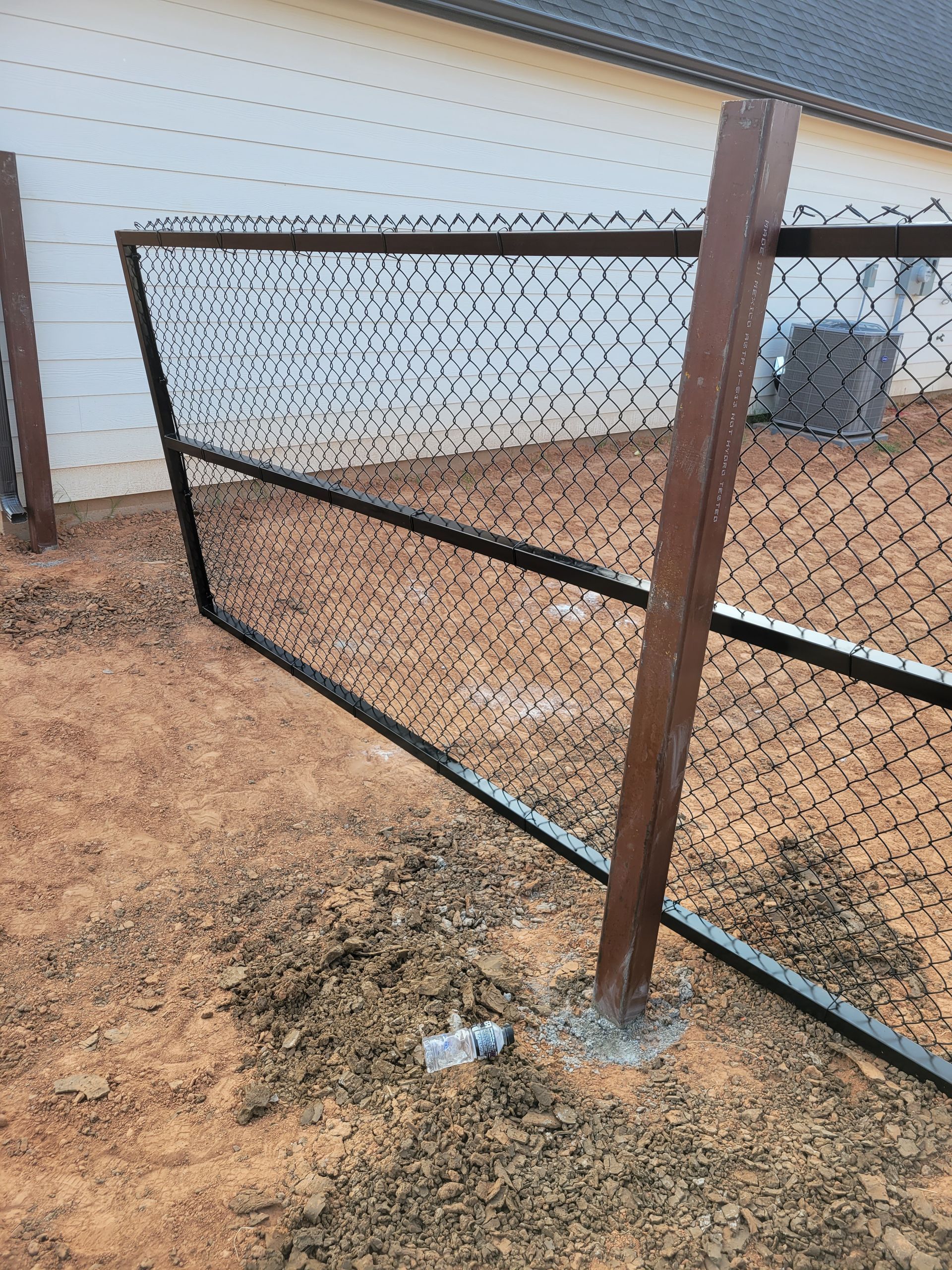 Chain link gates