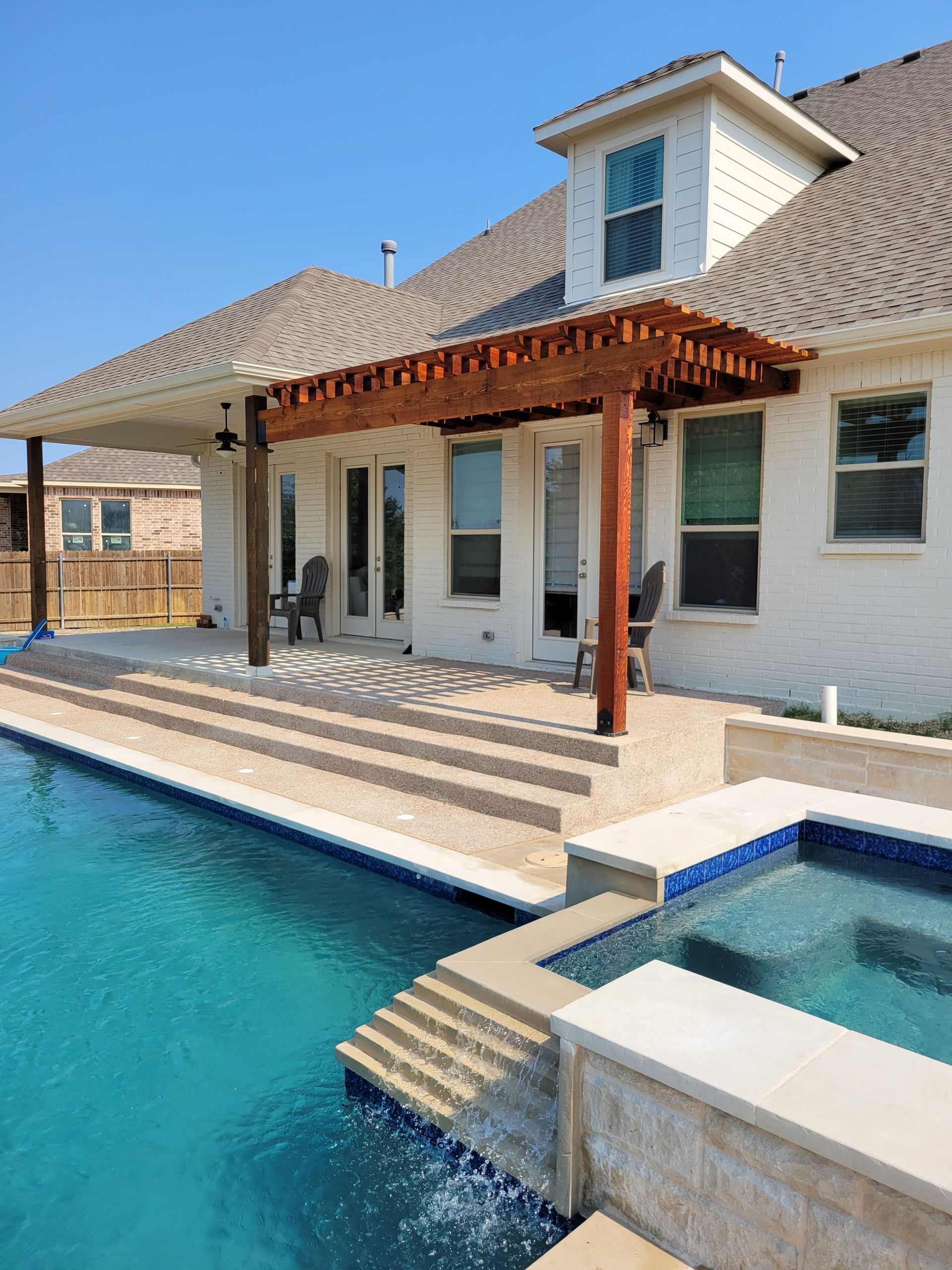 Pergola and Patio 