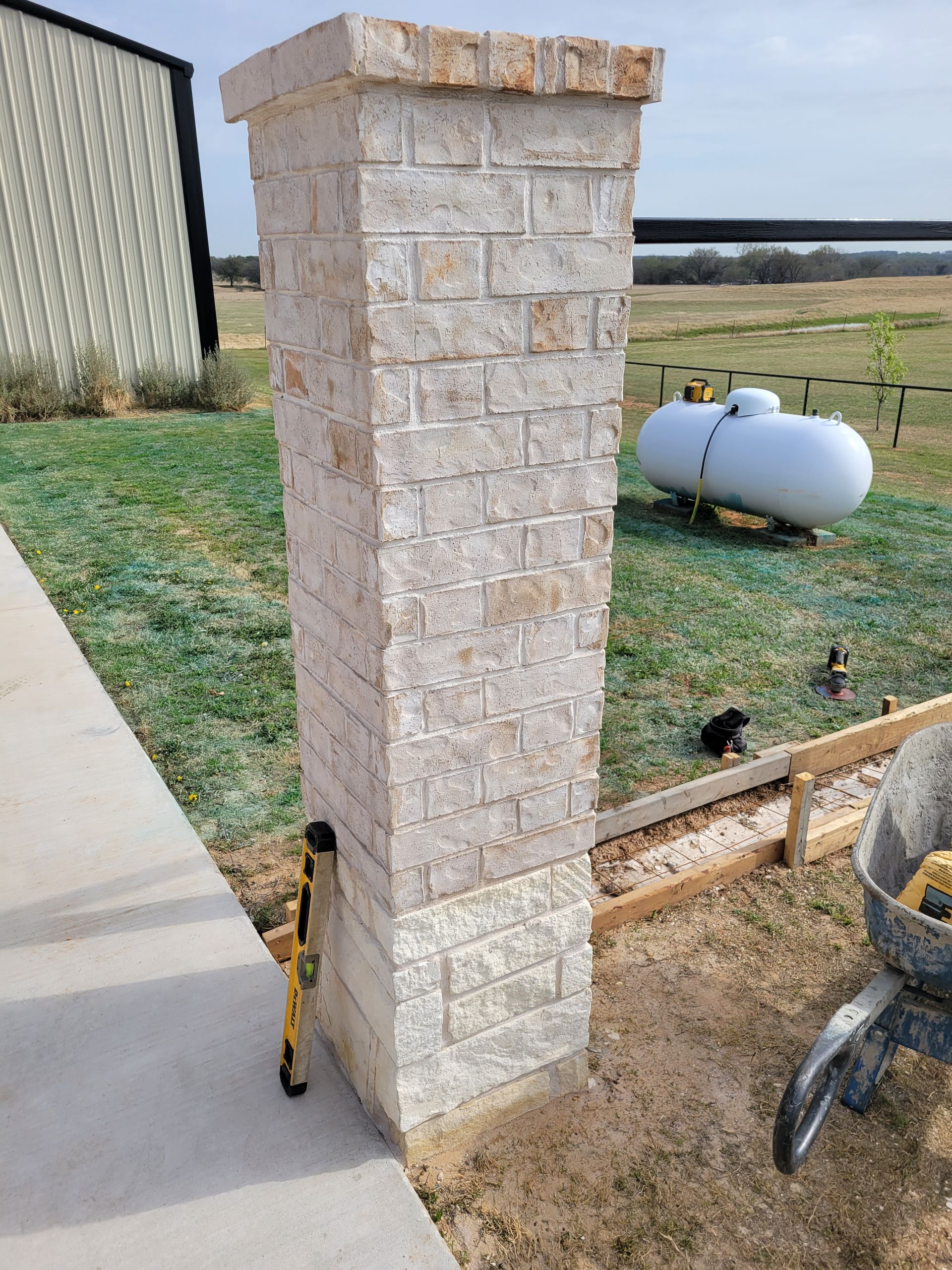 Brick column repair