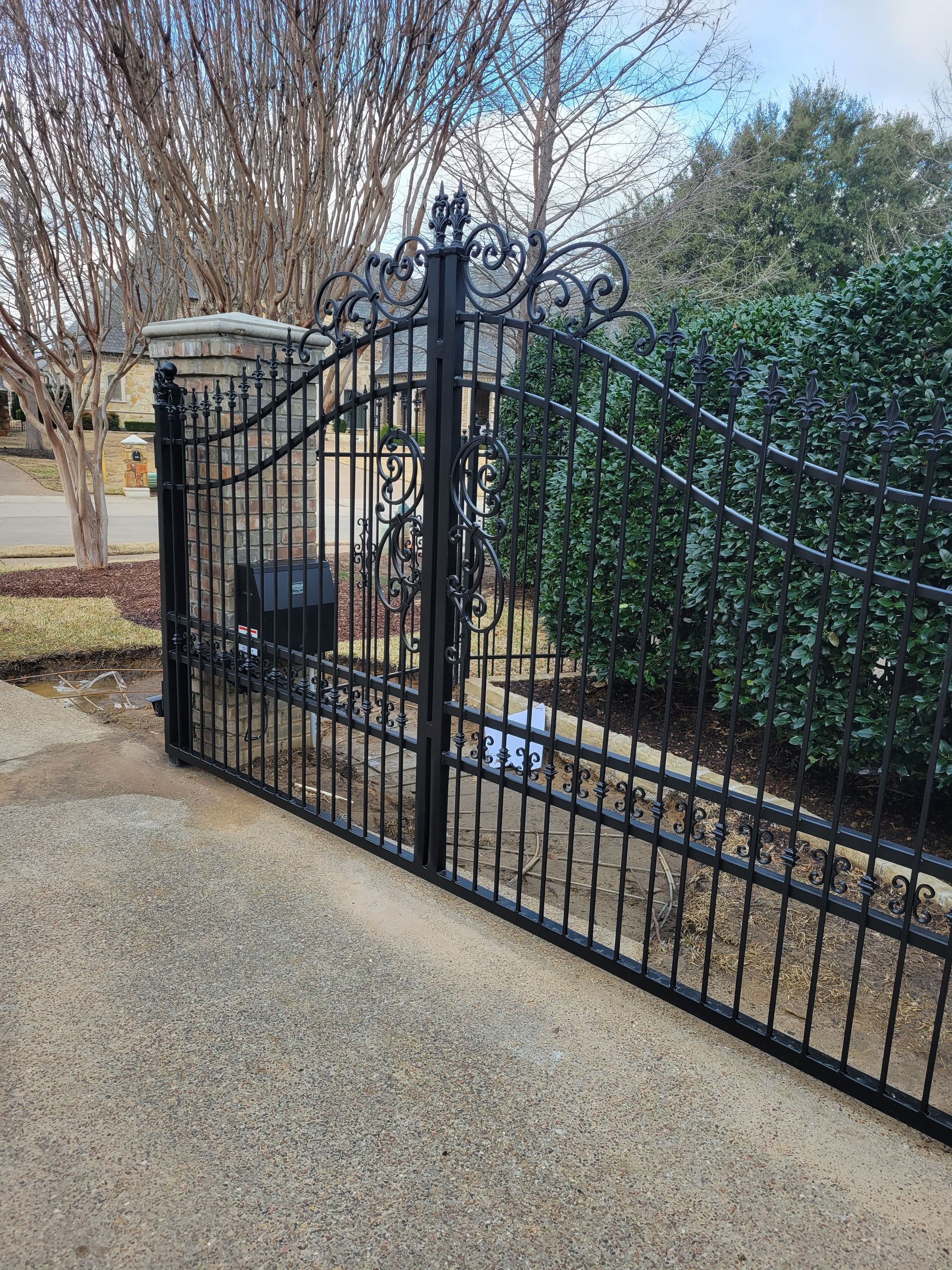 Custom iron gate