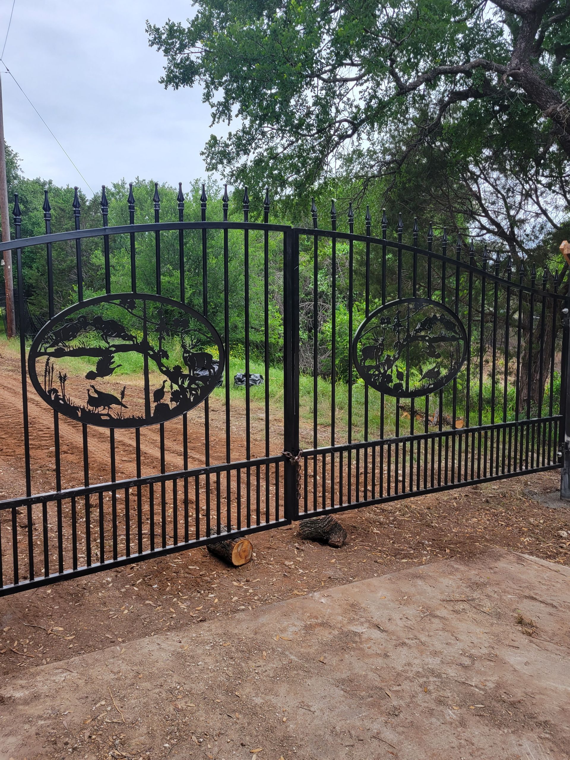 Custom iron gates