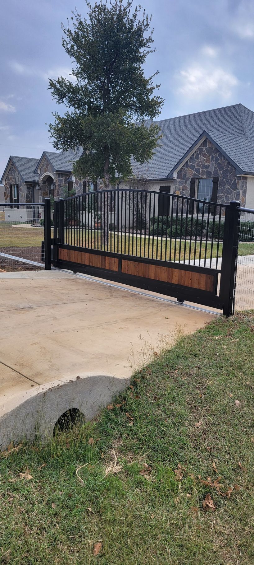 Custom Iron automated gates