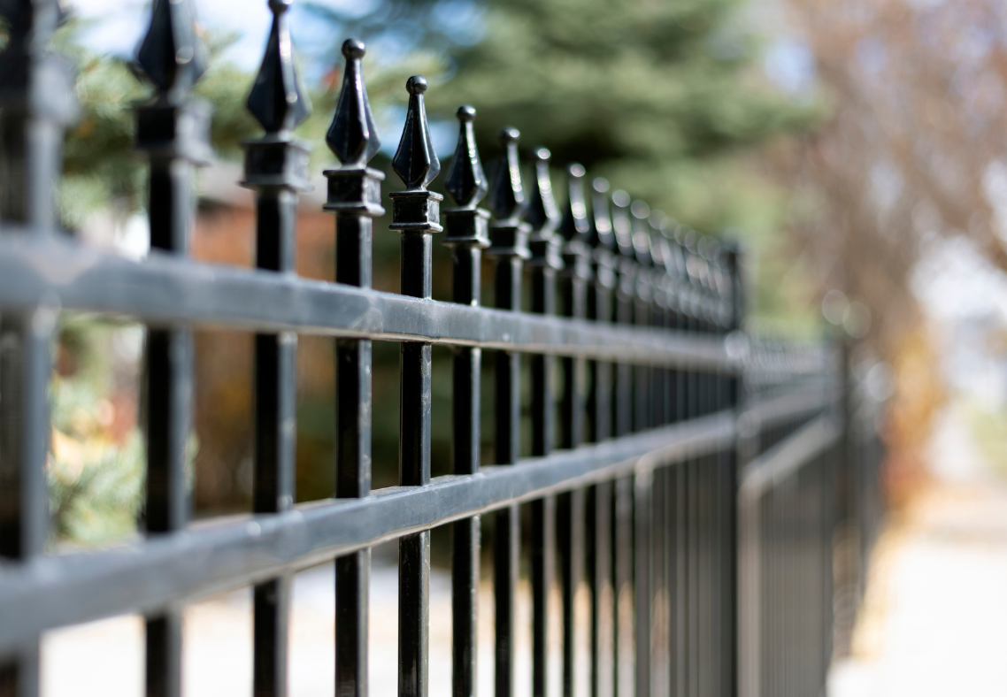 Iron Fence In Fort Worth, TX