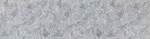 Abstract pattern of overlapping, swirling, light gray lines.