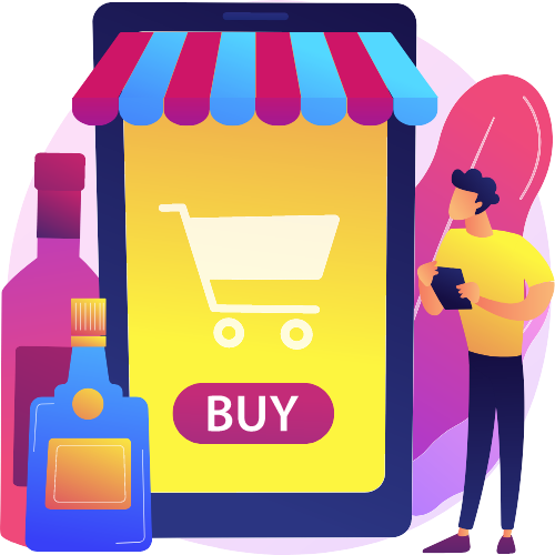 illustration of mobile responsive eCommerce, emphasizing Proventus Digital's expertise in building successful online stores