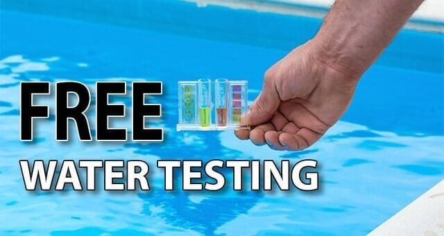 Free Water Testing — Pool Shop  in Erina Height and Wyoming, NSW