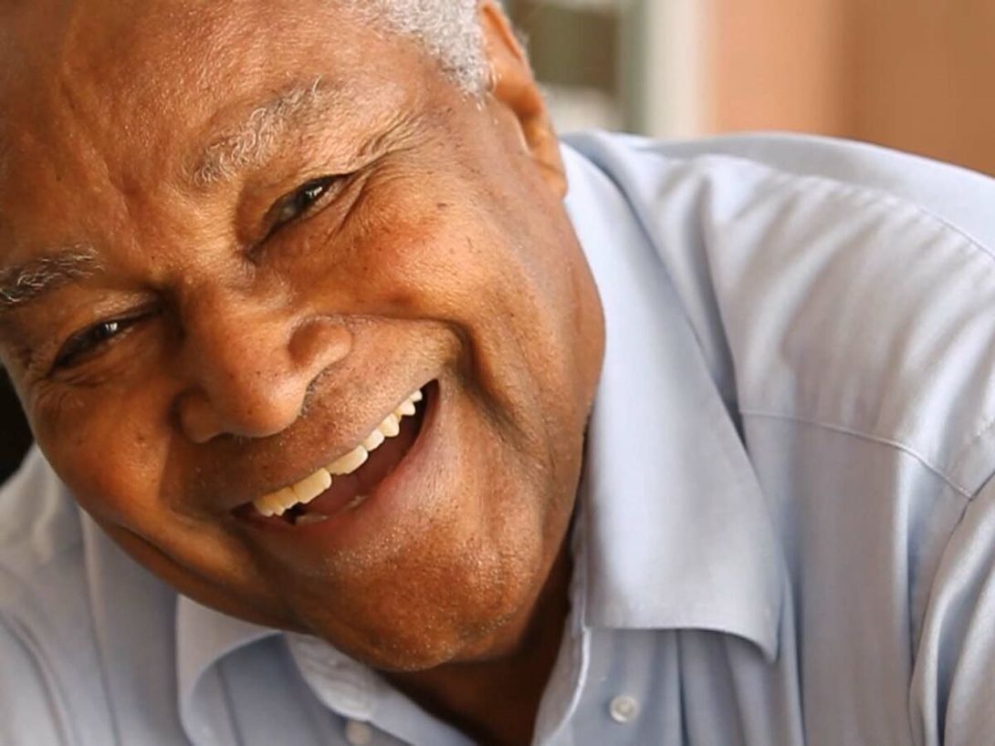 smiling man