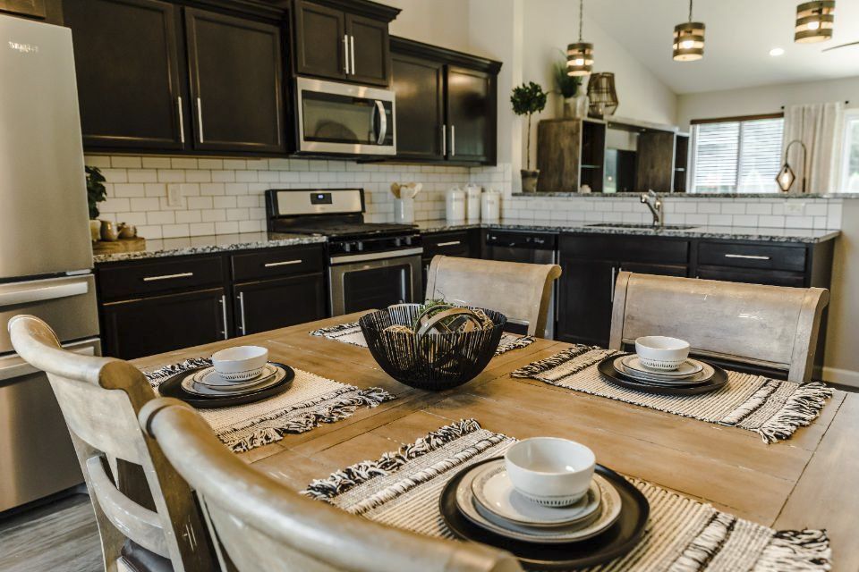 Beautiful kitchen interior