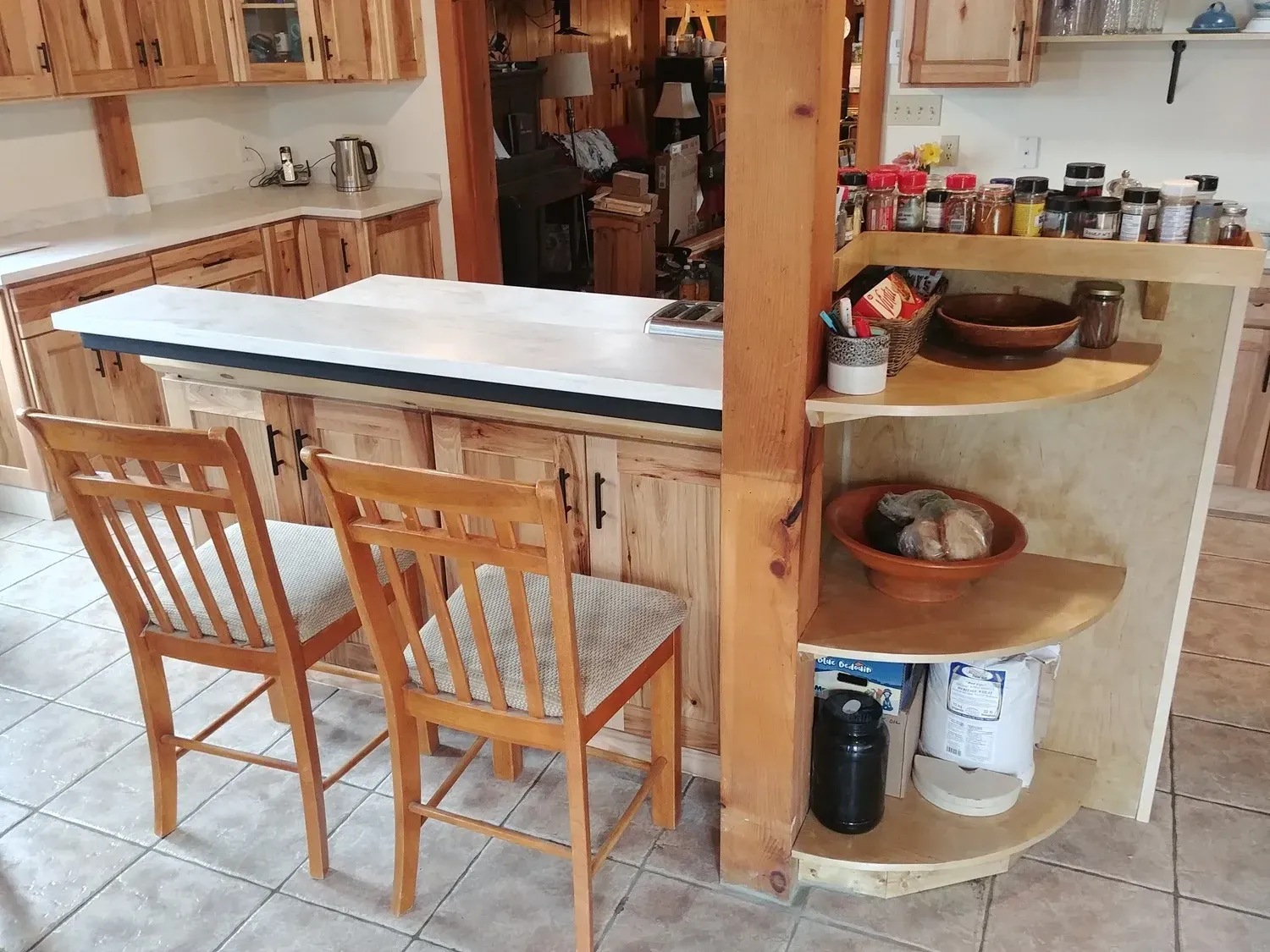 finished kitchen cedar brook farm