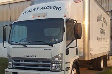 Truck at the loading Dock 2 — Walk's Moving & Storage in Altoona, PA