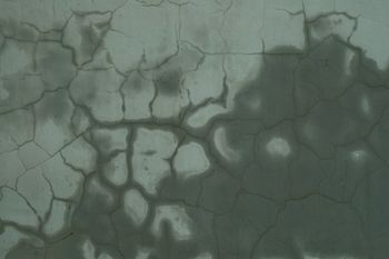 damaged wall area