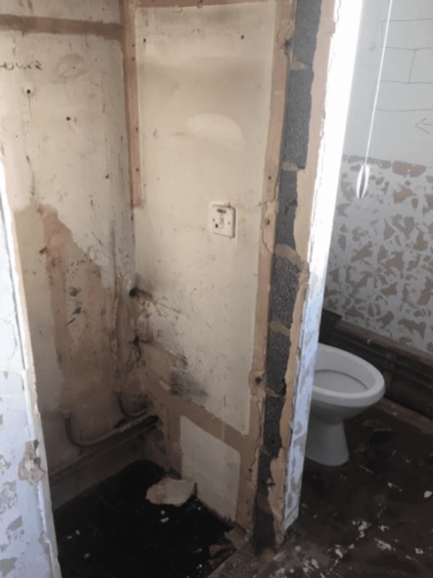 Bathroom repairs