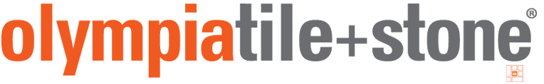 Un logo pour Olympia Tile and Stone avec un fond blanc
