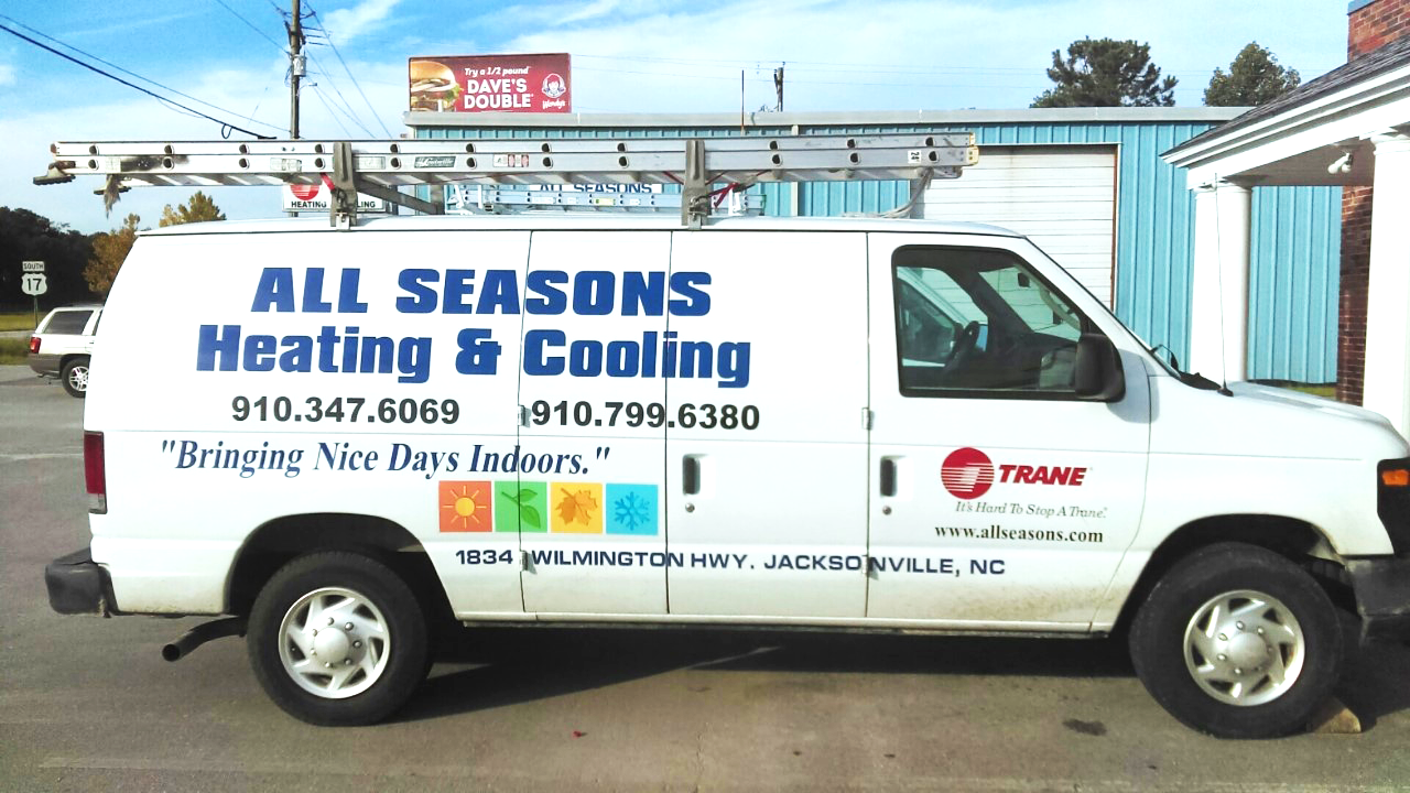 Air Conditioning Repair — All Seasons Heating & Cooling in Jacksonville NC