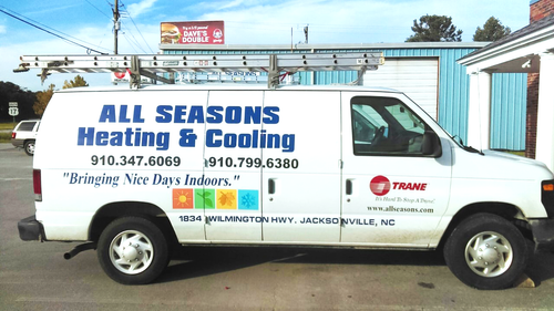 Air Conditioning Repair — All Seasons Heating & Cooling in Jacksonville NC