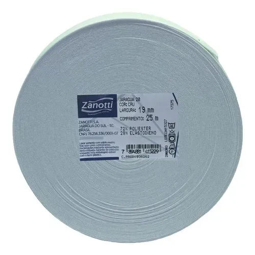 Elastico de Embutir Zanotti Jaragua 20 Blanco