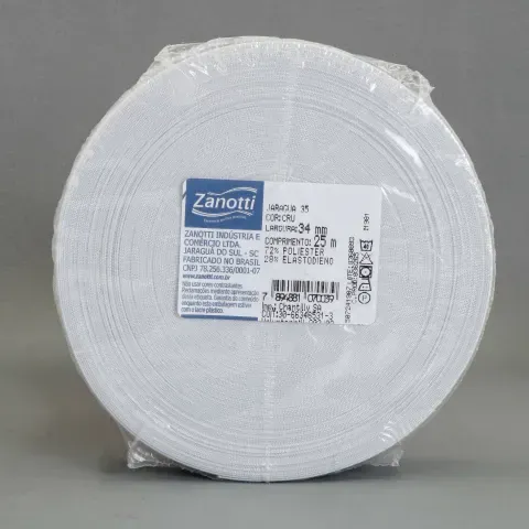 Elastico de Embutir Zanotti Jaguara 35 Blanco