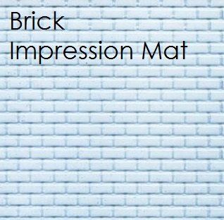 Fondant Brick Impression Mat | Delicious Creations near Chicago in Hickory Hills, IL