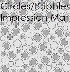 Fondant Circles & Bubbles Impression Mat | Delicious Creations near Chicago in Hickory Hills, IL