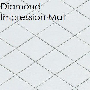 Fondant Diamond Impression Mat | Delicious Creations near Chicago in Hickory Hills, IL